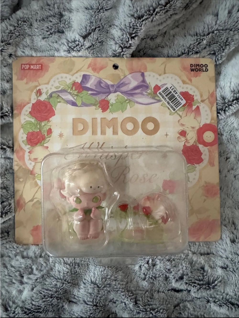 DIMOO Whisper of the Rose Mini Figure - Pop Mart New